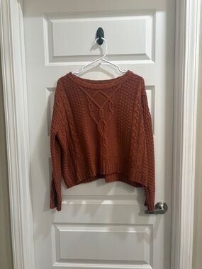 ✨Mudd Burnt Orange Sweater✨